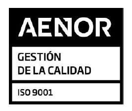 AENOR ISO 9001 — Gestión de la Calidad