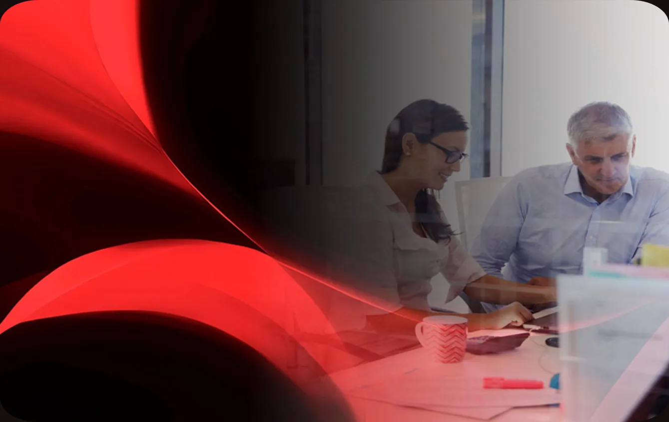 Consultores en reunión